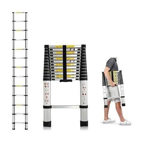 4.4M Aluminium Single Telescopic Ladder