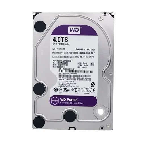 4TB - WD surveillance Hard disk