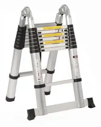 2.2Mtr by 2.2Mtr Double Telescopic Aaluminium Ladder