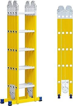 FFL45-FRP Multipurpose Fiberglass Ladders 4by5 20fts