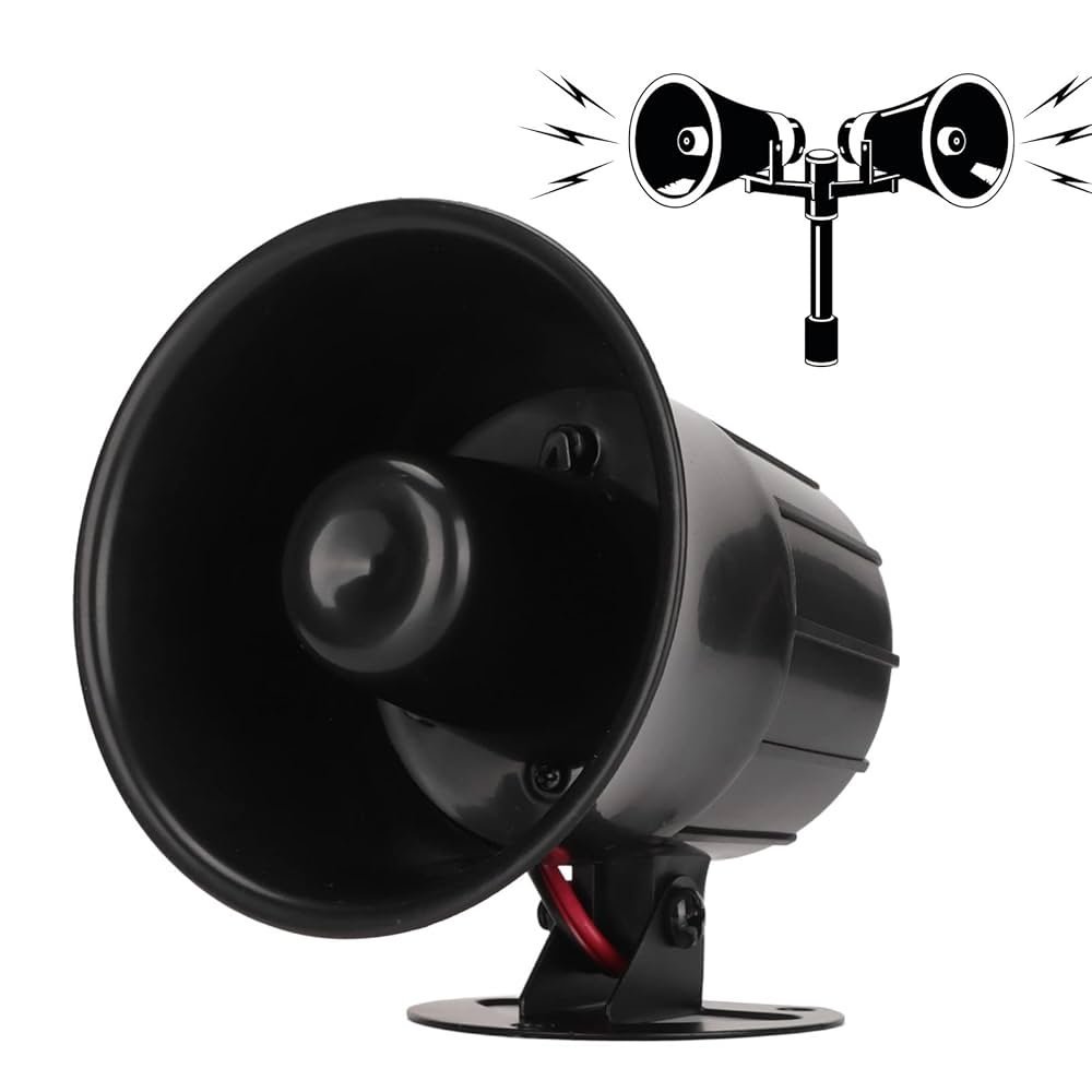 siren horn/sounder 15W 12V