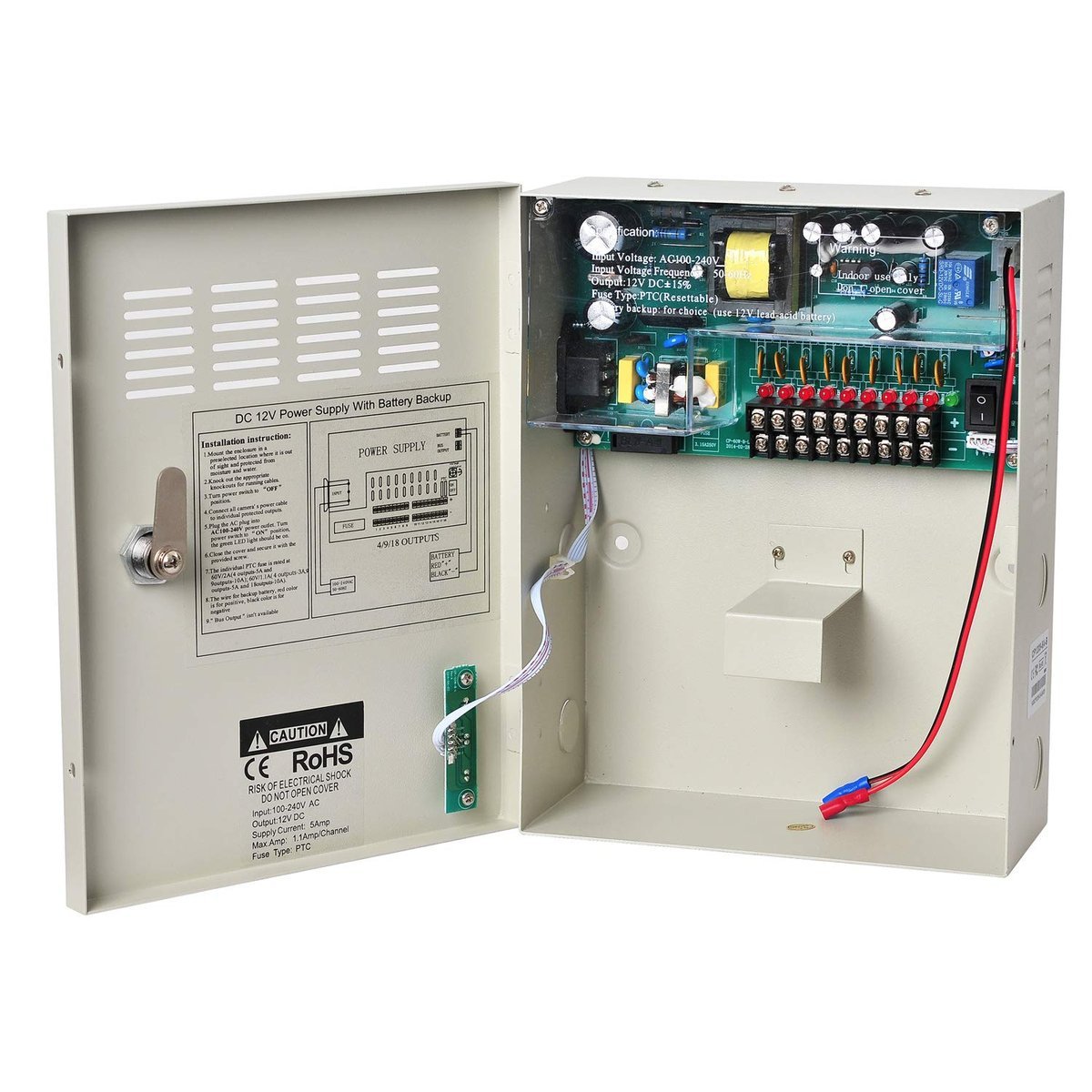 Access Control Power Supply Unit 12V 5A