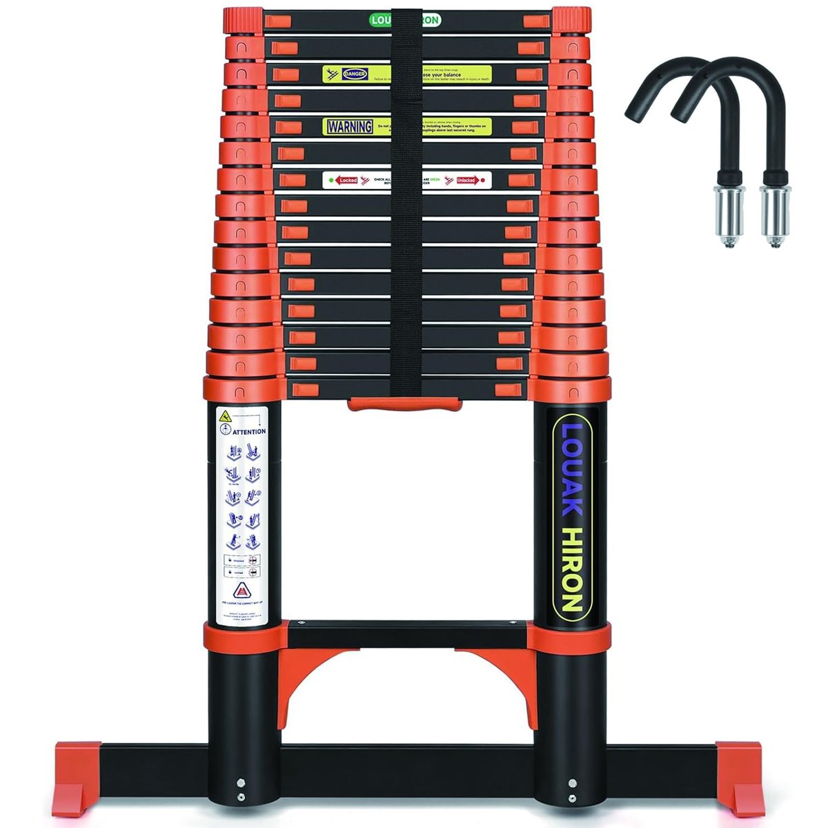5.5mtr SINGLE TELESCOPIC LADDER (14STEP)