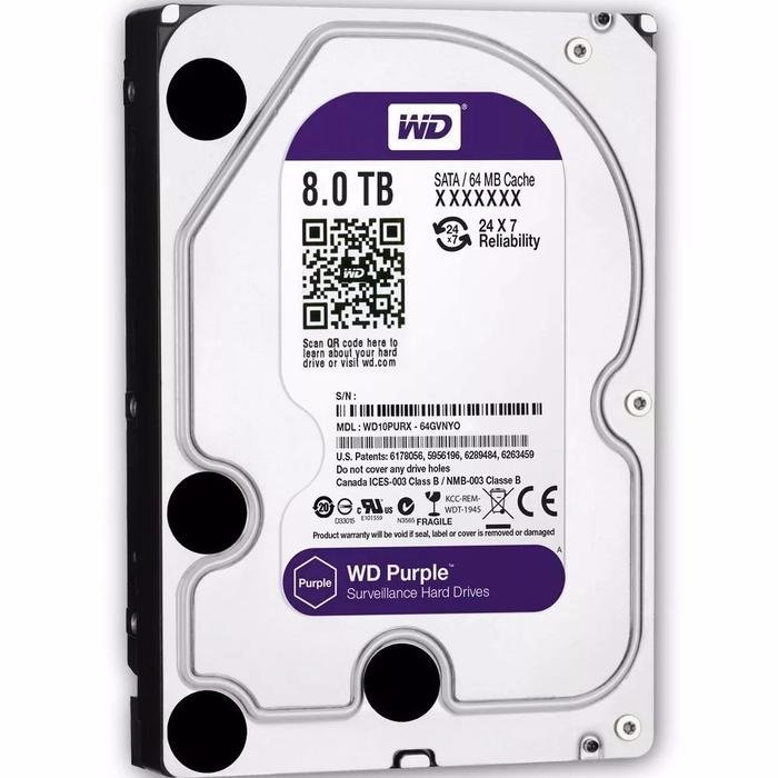 8TB - WD surveillance Hard disk