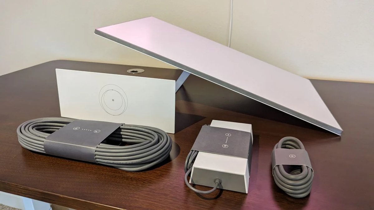 SpaceX Starlink Gen 3 V4 Standard Kit, High-Speed, Low-Latency Internet, Satellite Dish, Router Wi-Fi 6, WiFi Full Kit - Front View