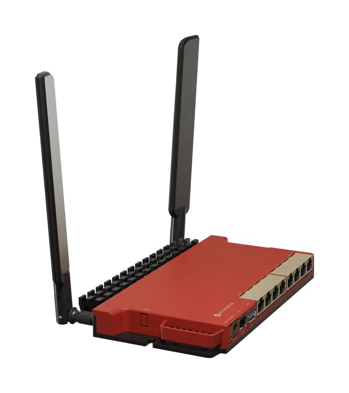 MIKROTIK Router L009UiGS-2HaxD-IN - Back View