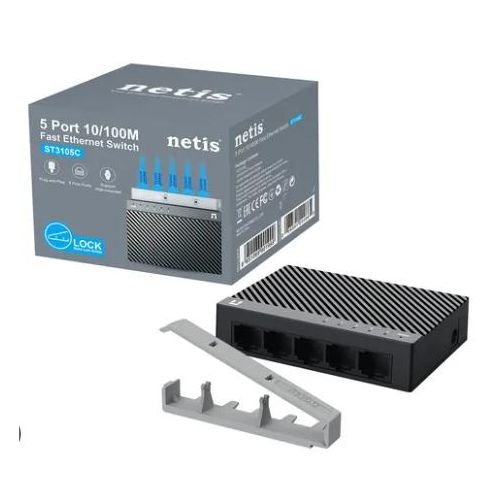 Netis ST3105C 5 Port Fast Ethernet Switch - Front View