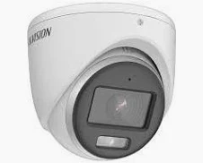 Hikvision 2MP Smart Hybrid Light Camera Dome DS-2CE76DF0T-LPFS - Front View