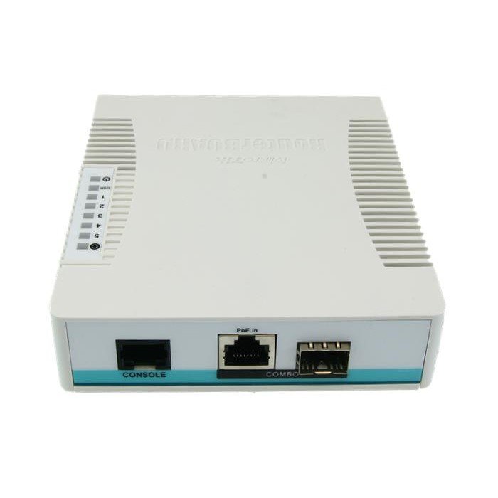 MIKROTIK SWITCH CRS106-1C-5S - Back View
