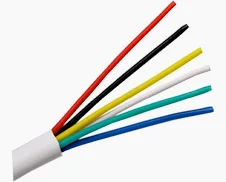 Security Alarm Cable 6-Core 100m White - Back View