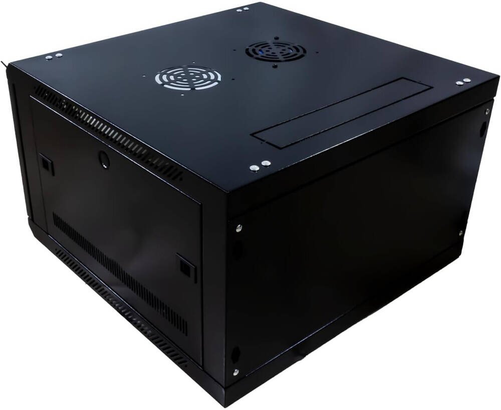 WALL MOUNT 6U DATA CABINET 600*450 - Front View