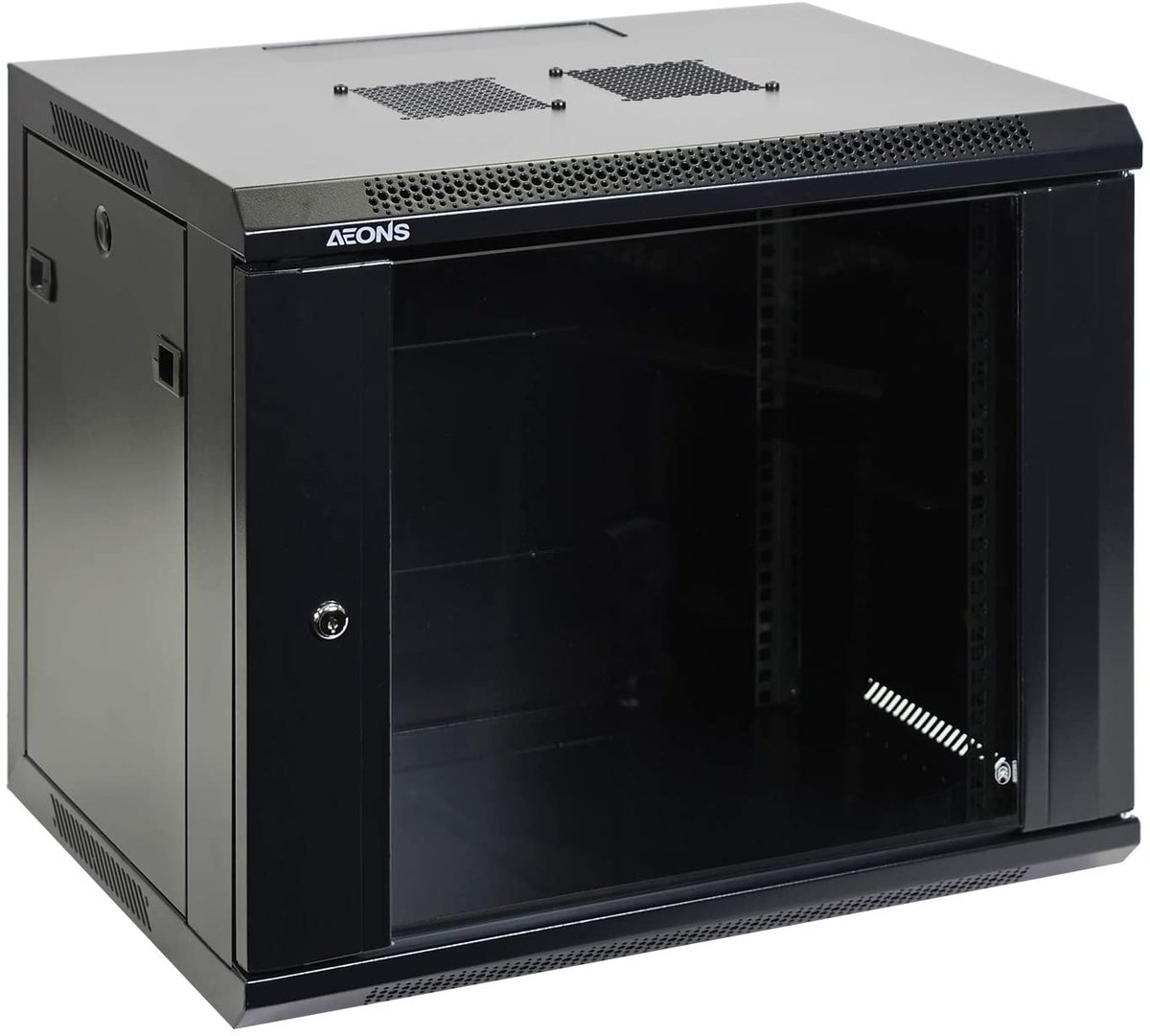 WALL MOUNT 9U CABINET 600*450 - Back View