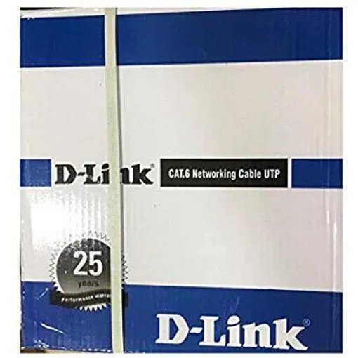 D-link Cat 6 UTP Cable 305M Roll 24AWG - Back View