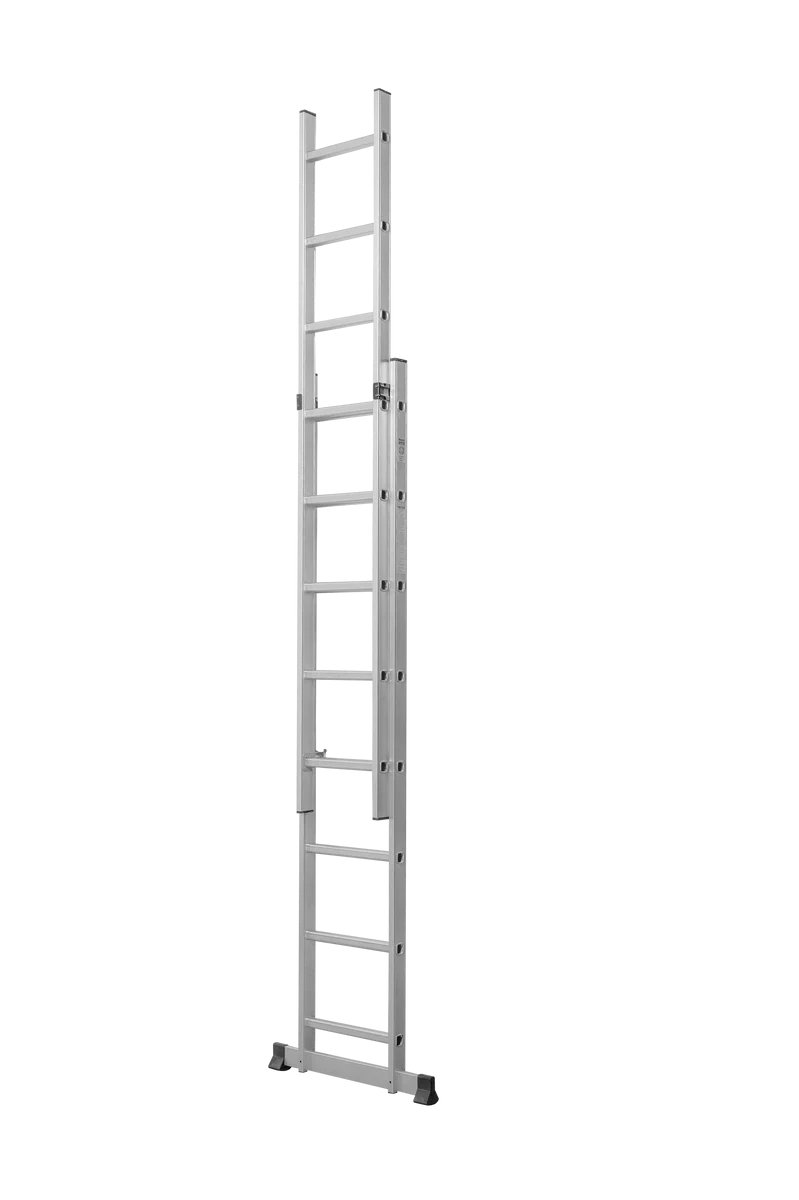 MEL28 (2*8 STEP) MARANGI EXTENSION LADDER - Front View