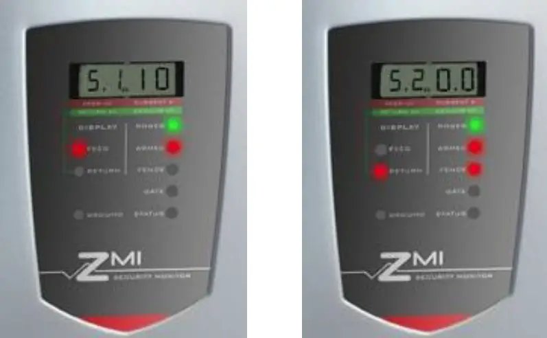 JVA ZM1 MONITOR - Back View