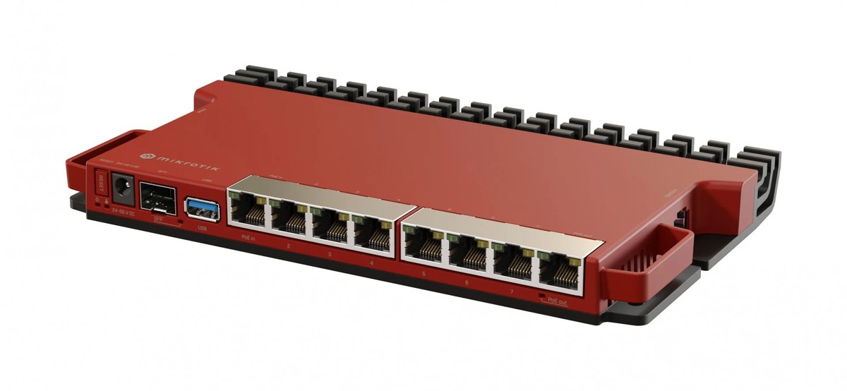 MIKROTIK Router L009UiGS-RM - Front View