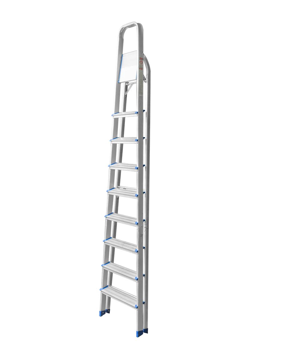 NSL9 (9 STEP) NYUMBA STEP LADDER - Front View