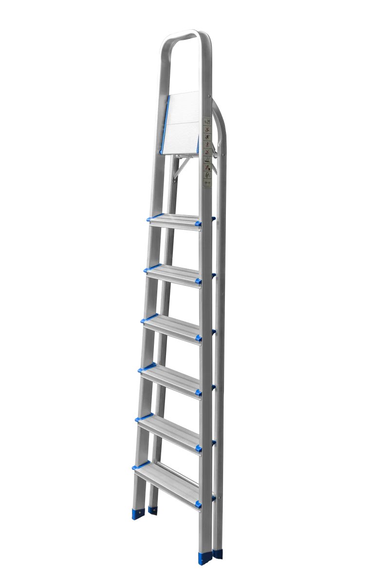 NSL7 (7 STEP) NYUMBA STEP LADDER - Front View