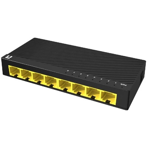 Netis ST3108GC 8-Port Gigabit Ethernet Switch - Front View