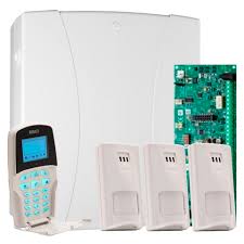 Risco Lightsys Plus Complete With B21 Metal Box - Front View