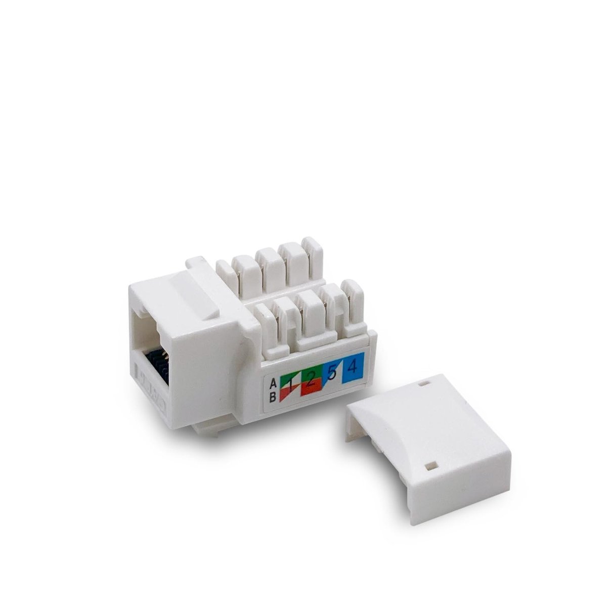 D-link Cat-6 UTP RJ45 Modules - Back View