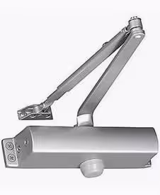 Automatic hydraulic door closer for 45-65 Kg - Front View