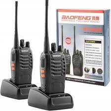 Baofeng BF-888S 2Way radio Pair 3KM - Back View