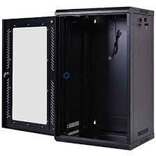600*600 FREE STANDING 15U DATA CABINET - Front View