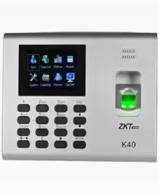 ZKteco Pro K40 Time Attendance Device - Back View