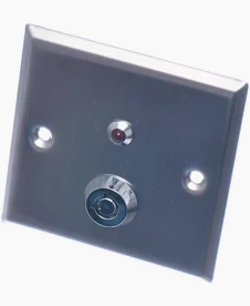 External Override Key Switch with - Back View