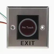 Infrared No Touch Exit Button CA-R002A - Back View