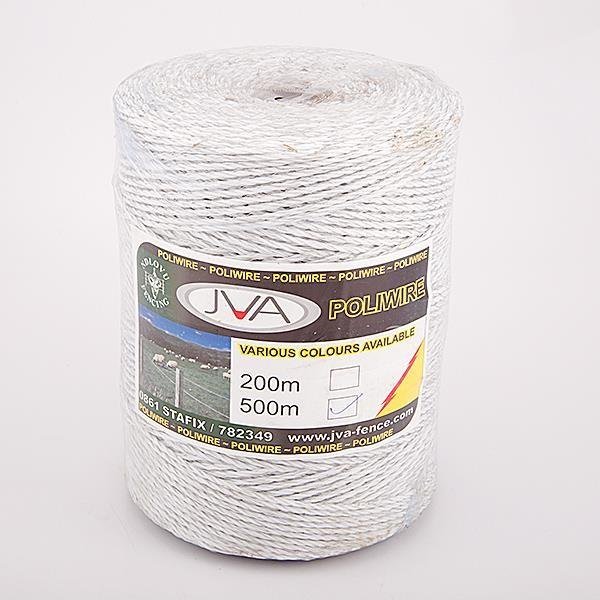 500mtr electric fence poliwire 2.5mm - Back View