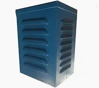 Siren box casing - Front View