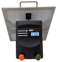 JVA SV20 SOLAR ENERGIZER - Front View